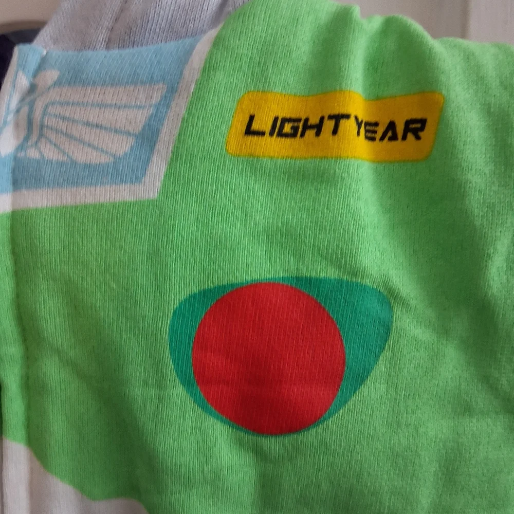 Disney Pixar TOY STORY BUZZ LIGHTYEAR Sherpa Lined Full Zip Up Hooded Jacket